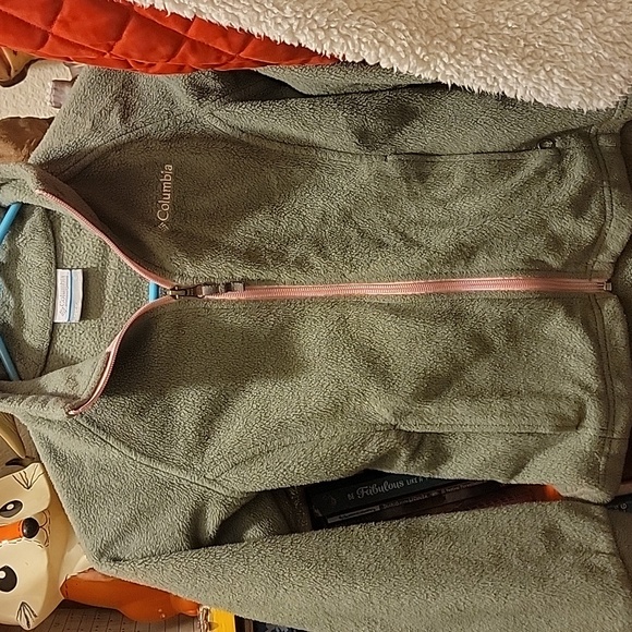 NORTH FACE AND COLUMBIA girls sweaters Size 7/8 - Picture 5 of 7